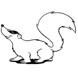 Coloring page: Badger (Animals) #208832 - Free Printable Coloring Pages