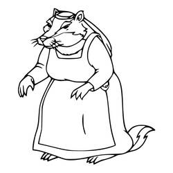 Coloring page: Badger (Animals) #208849 - Free Printable Coloring Pages
