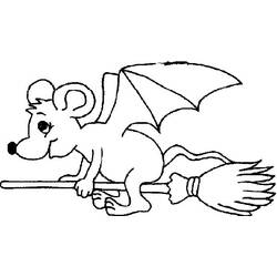 Coloring page: Bat (Animals) #2001 - Free Printable Coloring Pages