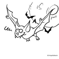 Coloring page: Bat (Animals) #2003 - Free Printable Coloring Pages