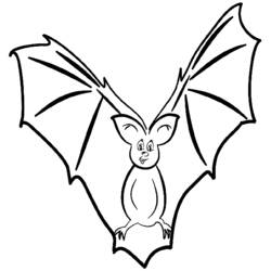 Coloring page: Bat (Animals) #2007 - Free Printable Coloring Pages