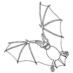 Coloring page: Bat (Animals) #2010 - Free Printable Coloring Pages