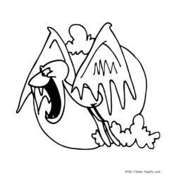 Coloring page: Bat (Animals) #2045 - Free Printable Coloring Pages
