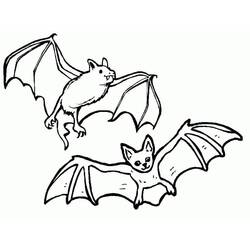 Bat (Animals) coloring page #212489 to print and color