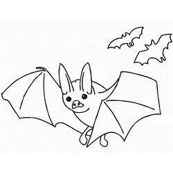 Bat (Animals) coloring page #212492 to print and color