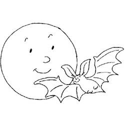 Coloring page: Bat (Animals) #2130 - Free Printable Coloring Pages
