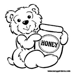 Coloring page: Bear (Animals) #12185 - Free Printable Coloring Pages