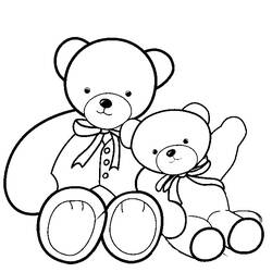 Coloring page: Bear (Animals) #12198 - Printable coloring pages