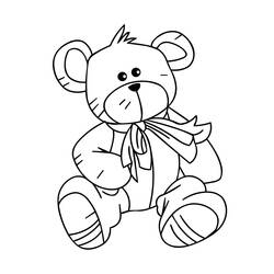 Coloring page: Bear (Animals) #12200 - Free Printable Coloring Pages