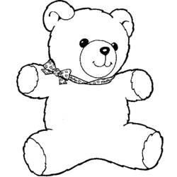 Coloring pages: Bear - Printable Coloring Pages