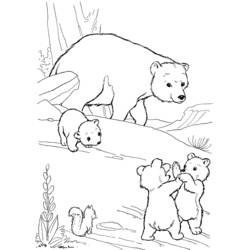 Coloring page: Bear (Animals) #12207 - Free Printable Coloring Pages