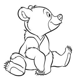 Coloring page: Bear (Animals) #12243 - Free Printable Coloring Pages