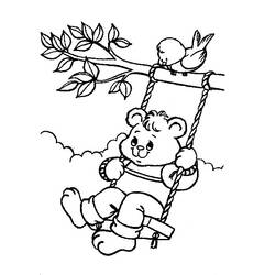 Coloring page: Bear (Animals) #12246 - Free Printable Coloring Pages