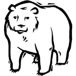 Coloring page: Bear (Animals) #12250 - Free Printable Coloring Pages