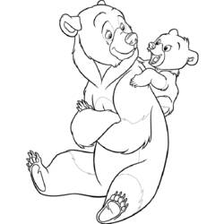 Coloring page: Bear (Animals) #12251 - Free Printable Coloring Pages