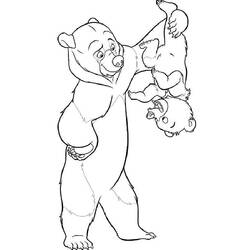 Coloring page: Bear (Animals) #12272 - Free Printable Coloring Pages