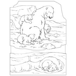 Coloring page: Bear (Animals) #12346 - Free Printable Coloring Pages