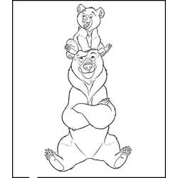 Coloring page: Bear (Animals) #12348 - Free Printable Coloring Pages