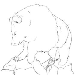 Coloring page: Bear (Animals) #12368 - Free Printable Coloring Pages