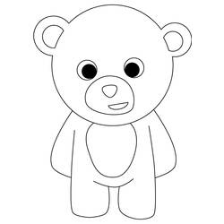 Coloring page: Bear (Animals) #12372 - Printable coloring pages
