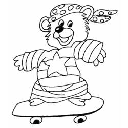 Coloring page: Bear (Animals) #12373 - Free Printable Coloring Pages