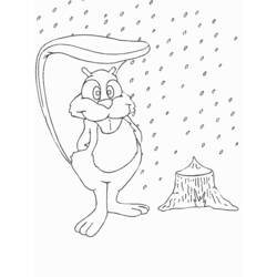 Coloring page: Beaver (Animals) #1605 - Printable coloring pages