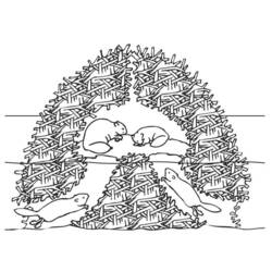 Coloring page: Beaver (Animals) #1636 - Free Printable Coloring Pages