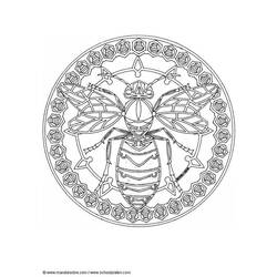 Coloring page: Bee (Animals) #153 - Free Printable Coloring Pages