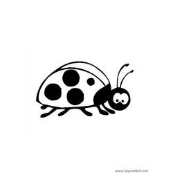 Coloring page: Bettle (Animals) #3393 - Printable coloring pages