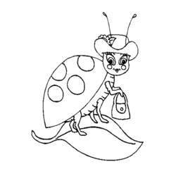 Coloring page: Bettle (Animals) #3478 - Free Printable Coloring Pages
