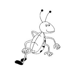 Coloring page: Bettle (Animals) #3488 - Free Printable Coloring Pages