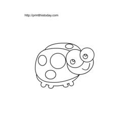 Coloring page: Bettle (Animals) #3545 - Free Printable Coloring Pages