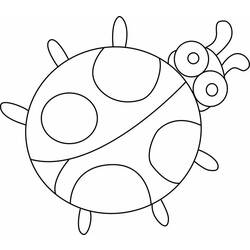 Coloring page: Bettle (Animals) #3549 - Printable coloring pages