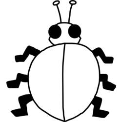 Coloring page: Bettle (Animals) #3569 - Free Printable Coloring Pages