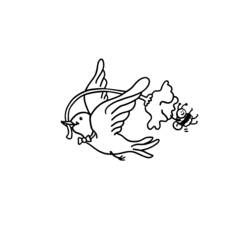 Coloring page: Birds (Animals) #11859 - Free Printable Coloring Pages