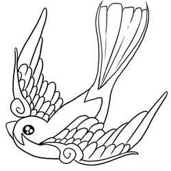 Coloring page: Birds (Animals) #11875 - Free Printable Coloring Pages