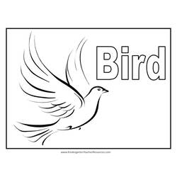 Coloring page: Birds (Animals) #11907 - Free Printable Coloring Pages