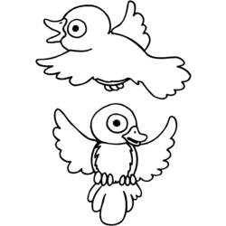 Coloring page: Birds (Animals) #11912 - Free Printable Coloring Pages