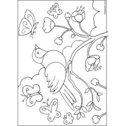Coloring page: Birds (Animals) #11944 - Free Printable Coloring Pages