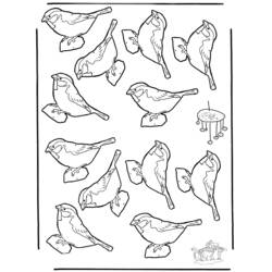 Coloring page: Birds (Animals) #11989 - Free Printable Coloring Pages