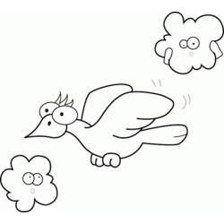 Coloring page: Birds (Animals) #12038 - Free Printable Coloring Pages