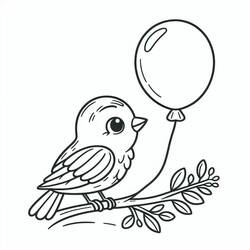 Birds (Animals) coloring page #215829 to print and color