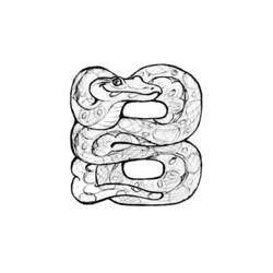 Coloring page: Boa (Animals) #1324 - Printable coloring pages