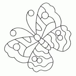 Coloring page: Butterfly (Animals) #15661 - Printable coloring pages