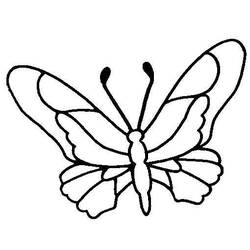 Coloring page: Butterfly (Animals) #15683 - Free Printable Coloring Pages
