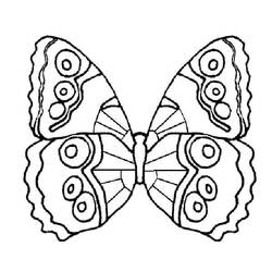Coloring page: Butterfly (Animals) #15691 - Printable coloring pages