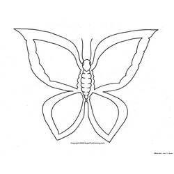 Coloring page: Butterfly (Animals) #15756 - Free Printable Coloring Pages
