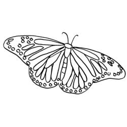 Coloring page: Butterfly (Animals) #15785 - Free Printable Coloring Pages