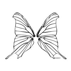 Coloring page: Butterfly (Animals) #15807 - Free Printable Coloring Pages