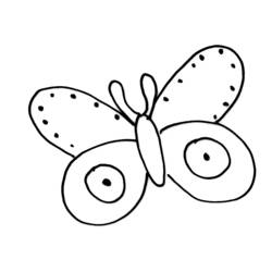 Coloring page: Butterfly (Animals) #15817 - Free Printable Coloring Pages